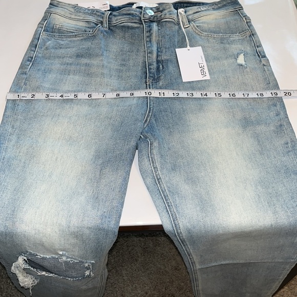 Vervet By Flying Monkey Shirley Super High Rise NWT Size 32 - Picture 5 of 16
